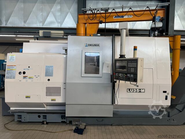 CNC lathe Okuma LU35-M-2ST-600