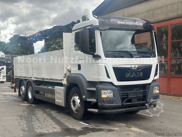 Autolaadkraan MAN TGS 26.440 Baustoff Hiab XS177 K Lenk Navi