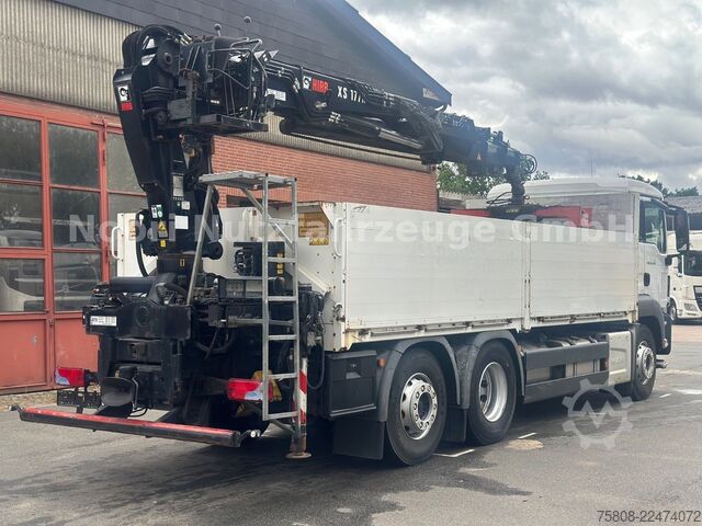 Autolaadkraan MAN TGS 26.440 Baustoff Hiab XS177 K Lenk Navi