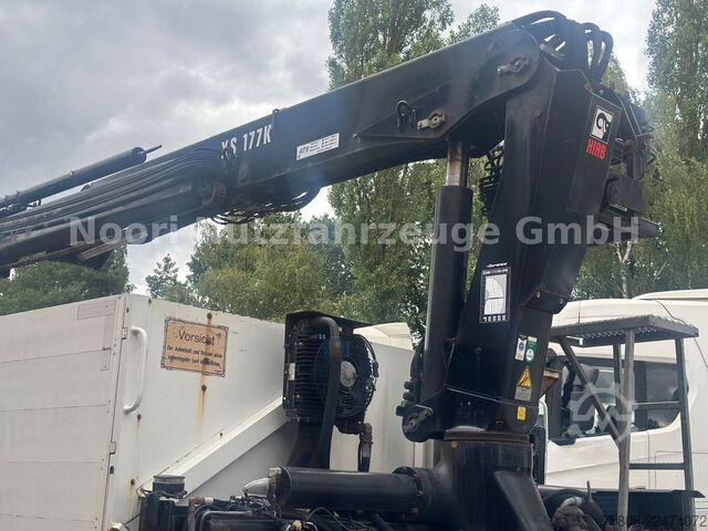 Autolaadkraan MAN TGS 26.440 Baustoff Hiab XS177 K Lenk Navi