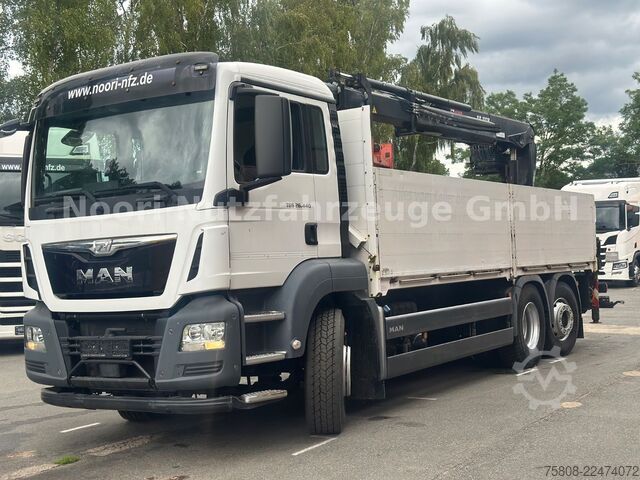 Autolaadkraan MAN TGS 26.440 Baustoff Hiab XS177 K Lenk Navi
