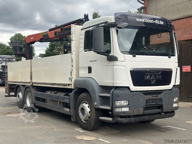 Autolaadkraan MAN TGS 26.440 Baustoff Palfinger PK 18001L Lenk