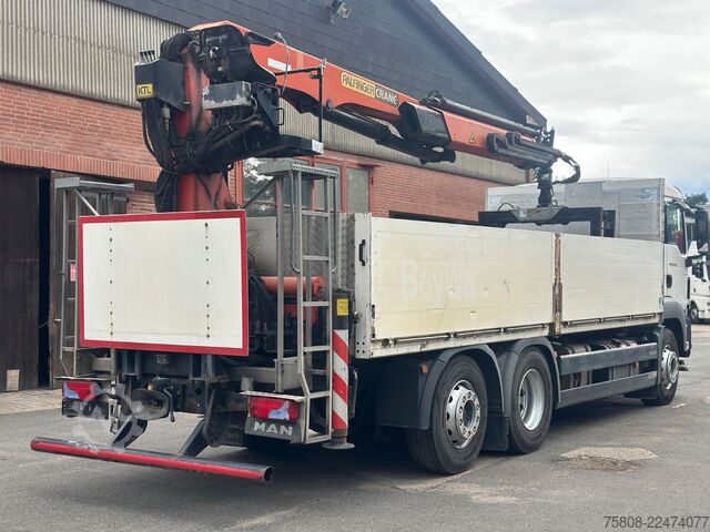 Autolaadkraan MAN TGS 26.440 Baustoff Palfinger PK 18001L Lenk