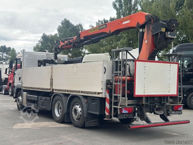 Autolaadkraan MAN TGS 26.440 Baustoff Palfinger PK 18001L Lenk