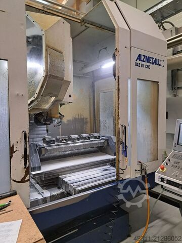 CNC machining center with 4th axis Alzmetall BAZ 26 CNC