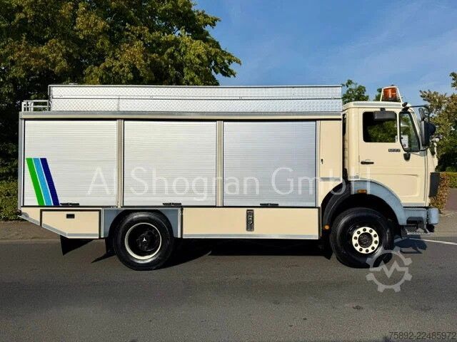 Brandweerwagen Mercedes-Benz SK 1222 V6 / 4x4 / Seilwinde / 35.000Tkm