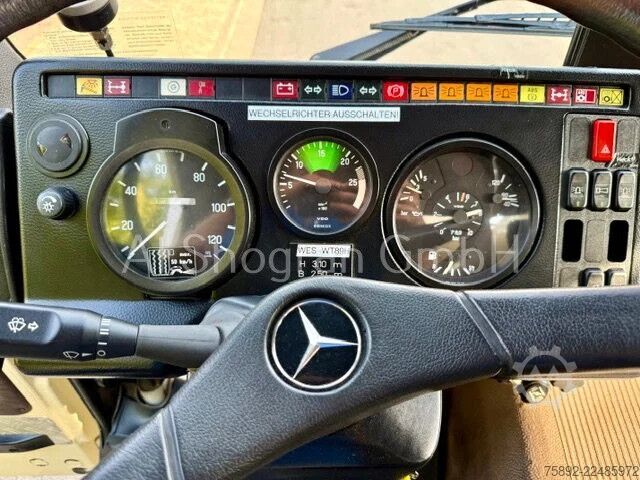 Hasičský vůz Mercedes-Benz SK 1222 V6/ 4x4/Seilwinde/35.000Tkm/Oldtimer