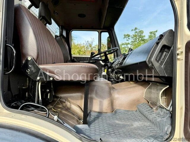 Hasičský vůz Mercedes-Benz SK 1222 V6/ 4x4/Seilwinde/35.000Tkm/Oldtimer