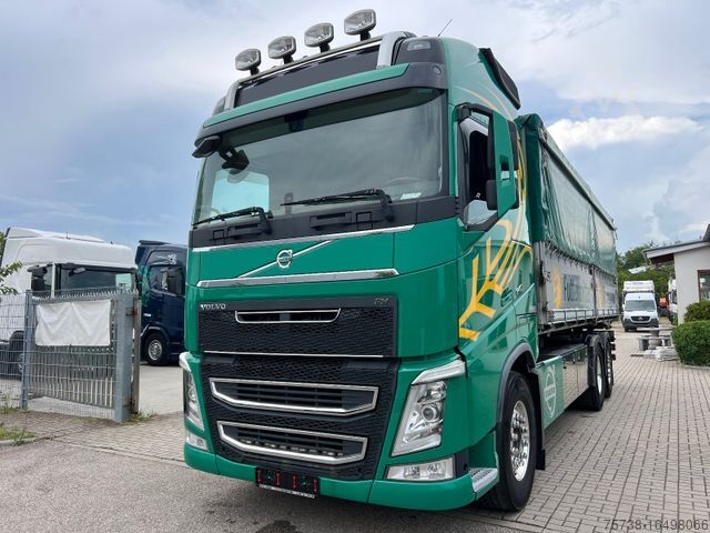 Třístranný sklápěč VOLVO FH460 Getreide-Kipper/Lenkachse