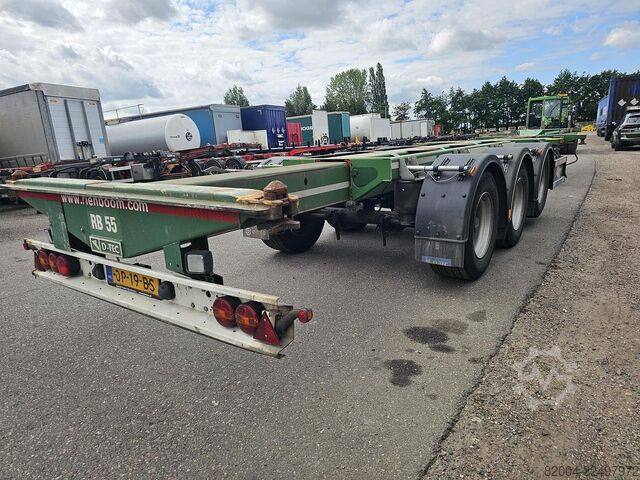 Μεταφορά εμπορευματοκιβωτίων D-TEC FLEXITRAILER /all connections / 3 x extendible/...
