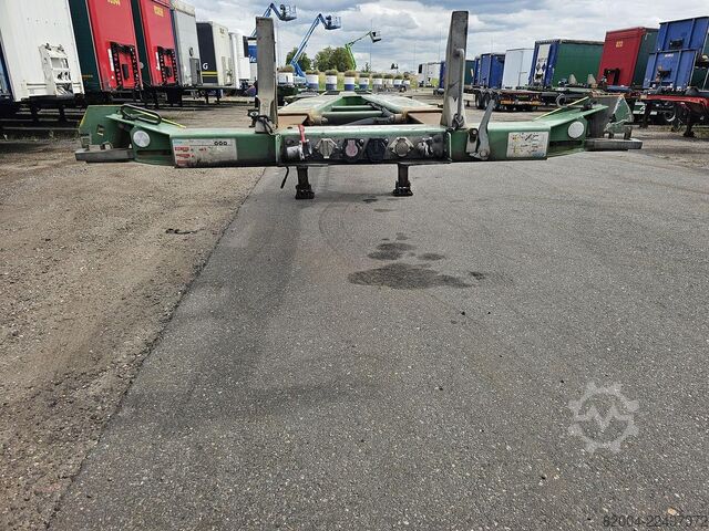 Μεταφορά εμπορευματοκιβωτίων D-TEC FLEXITRAILER /all connections / 3 x extendible/...