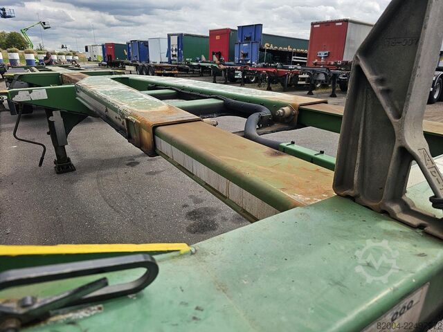 Μεταφορά εμπορευματοκιβωτίων D-TEC FLEXITRAILER /all connections / 3 x extendible/...