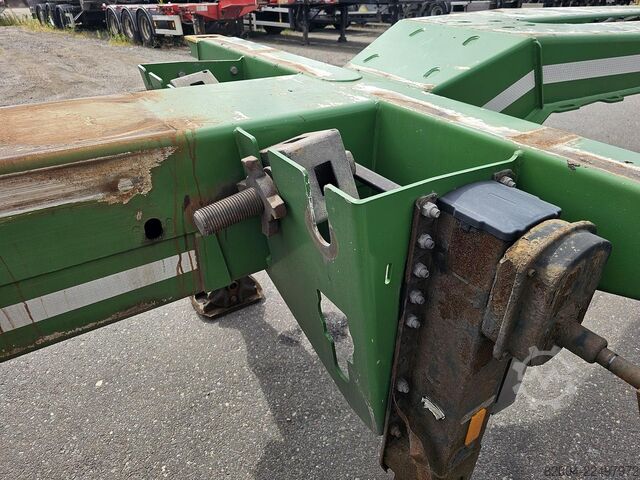 Μεταφορά εμπορευματοκιβωτίων D-TEC FLEXITRAILER /all connections / 3 x extendible/...