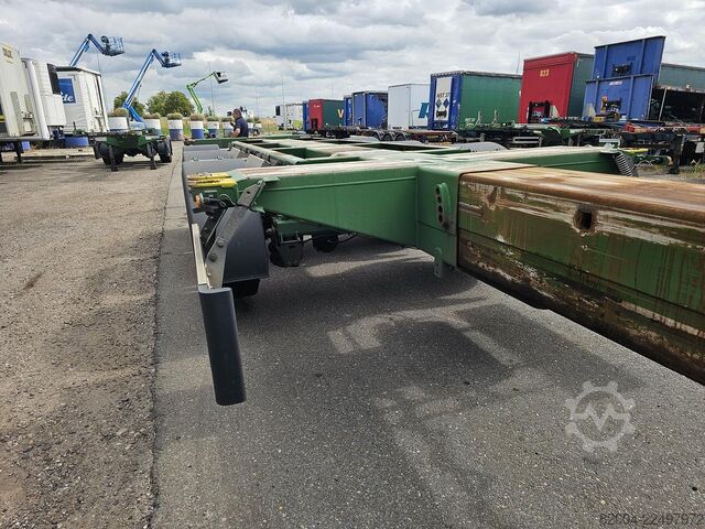 Μεταφορά εμπορευματοκιβωτίων D-TEC FLEXITRAILER /all connections / 3 x extendible/...