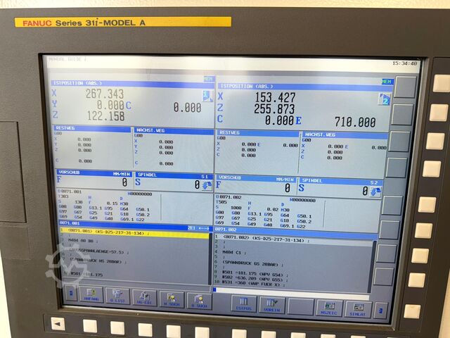 Centro de torneado y fresado CNC SPINNER TTS 65 DUPLEX