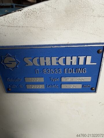 Plegadora giratoria Cizalla para chapas Schechtl HT & KSV