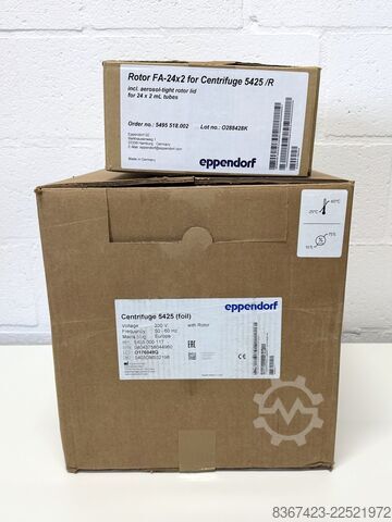 Centrifugeuse Eppendorf Centrifuge 5425 + FA-24x2 Rotor