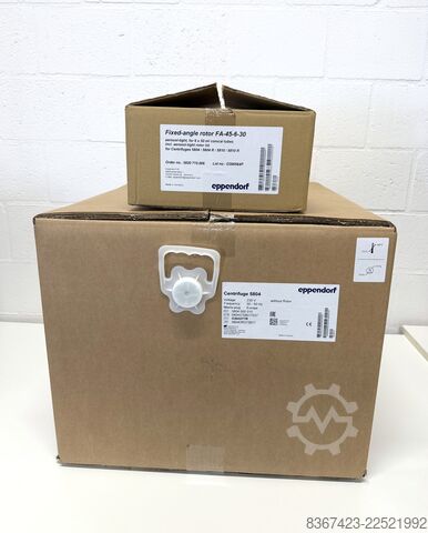 Centrifugeuse Eppendorf 5804 Centrifuge + FA-45-6-30 Rotor