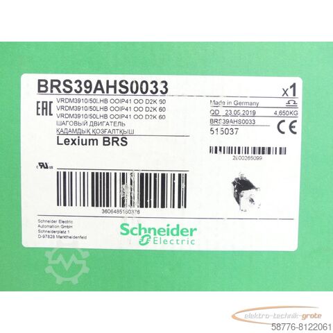 Silnik Schneider Electric Schneider Electric BRS39AHS0033 / VRDM3910/50LHB SN:2900265099 - ungebr.! -
