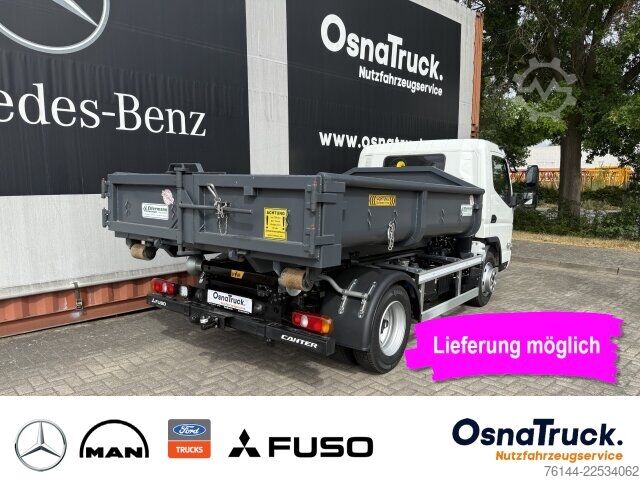 Furgone ribaltabile FUSO Canter 7C18 Abroller Klima, Nutzlast 4130 KG