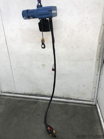 E-Kettenzug, Elektro Hubwerk, Kran, Kettenhubwerk, Elektrokran DEMAG DKUN 1-100 K V1 F4