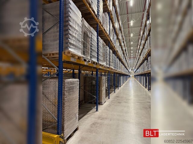 Estantes de paletes para serviços pesados 14 lfm STOW Palettenregale, H: 1050cm Fachlast: 2250 kg, PNB0472, Regale