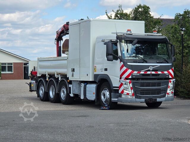 Tipper med kran Volvo FM420 2x KRAAN/KIPPER EURO6!!2030 ZERO EMISSIE!...