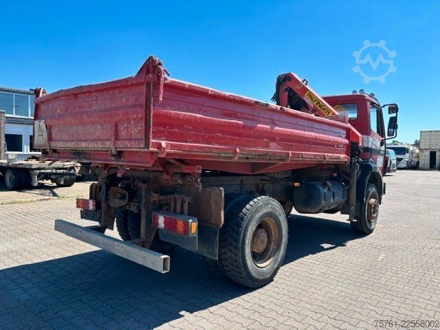 Tippbil MERCEDES-BENZ 1824 AK  Kipper Kran