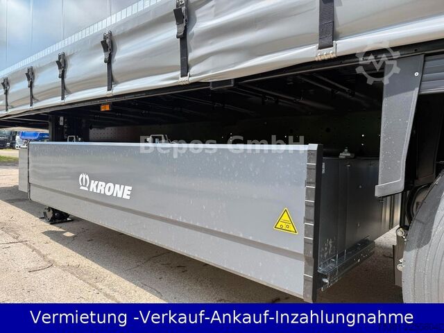 Open semitrailer with tarp KRONE Profi Liner SDP 27 ELB 4-CS-SAF-
