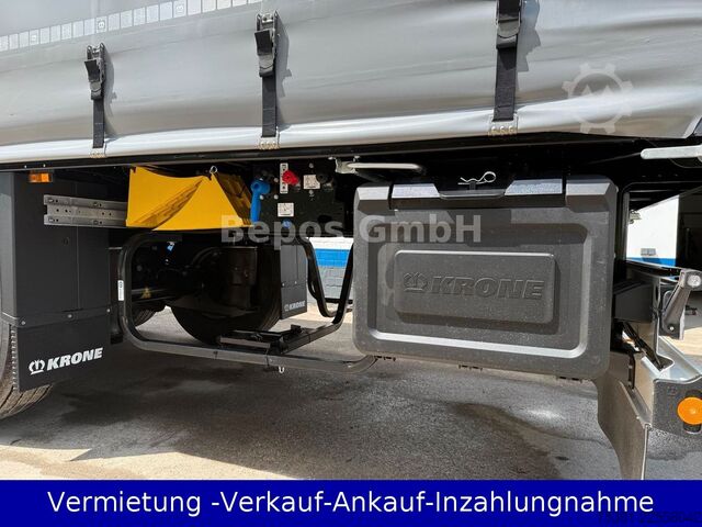 Open semitrailer with tarp KRONE Profi Liner SDP 27 ELB 4-CS-SAF-