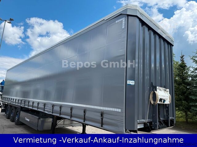 Open semitrailer with tarp KRONE Profi Liner SDP 27 ELB 4-CS-SAF-