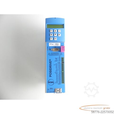 Komponens Stöber FDS50007/L Posidrive MDS5000 . 49029 Ge. Nr: 8706279 SN: 8712903