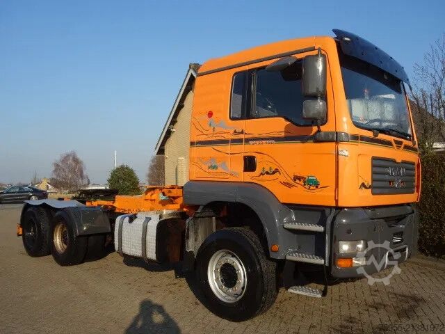 Tung belastning MAN TGA 33.480 TREKKER 6X4 MANUALGEARBOX,STEELSPRINGS