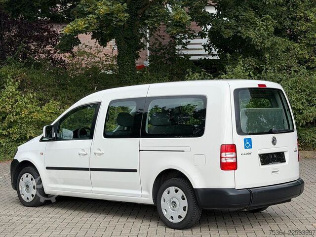 Microbuz VW Caddy Maxi 1.6 Tdi 5 Sitze Rollstuhlrampe Klima