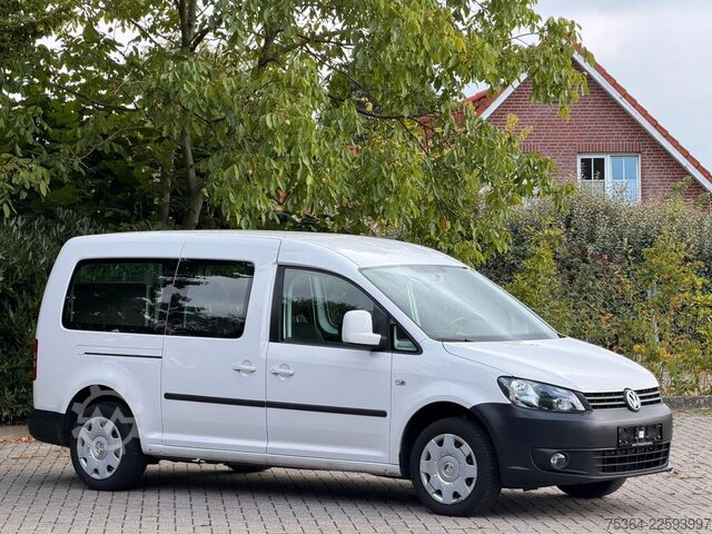 Microbuz VW Caddy Maxi 1.6 Tdi 5 Sitze Rollstuhlrampe Klima