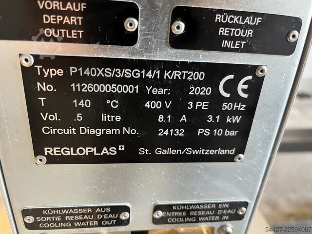 Unitate de control al temperaturii Regloplas P140XS