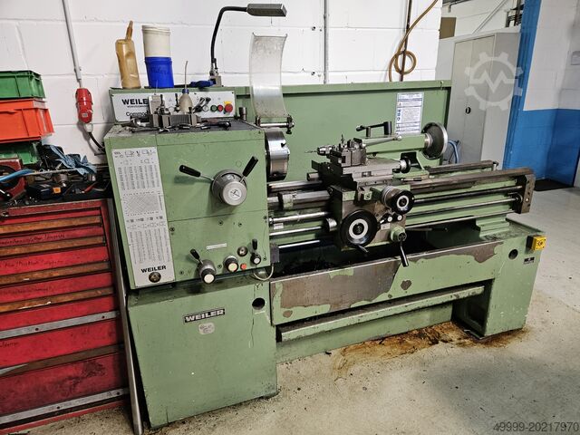 Torno con husillo de avance y de arrastre Weiler Commodor