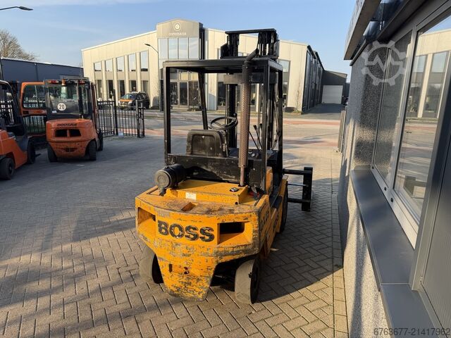 Gabelstapler STEINBOCK BOSS QX25D duplo395 mit Seitenschieber, Baujahr 1992, Diesel STEINBOCK QX25D duplo395 sideshift 1992 DIESEL