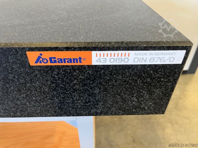 Granitmessplatte Garant DIN 876/0