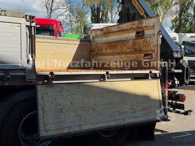 Damperli kamyon MAN TGX 33.500 6x4 Kipper Kran PK19.001 Funk Greifer