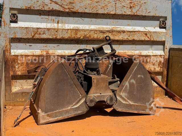 Damperli kamyon MAN TGX 33.500 6x4 Kipper Kran PK19.001 Funk Greifer