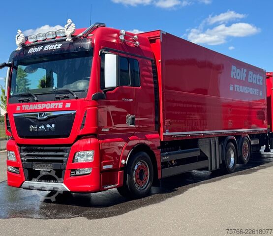 Samochód do przewozu napojów MAN TGX 26.580 XLX / LBW / LENKAHSE / D 38 MOTOR