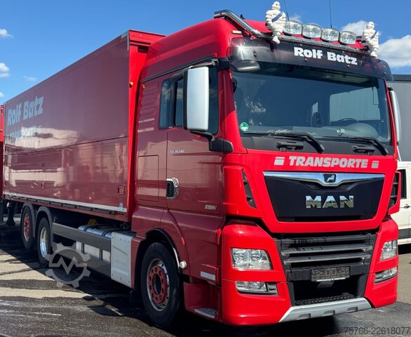 Samochód do przewozu napojów MAN TGX 26.580 XLX / LBW / LENKAHSE / D 38 MOTOR