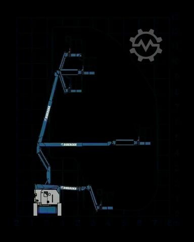 Csuklós gém Genie Z34/22N