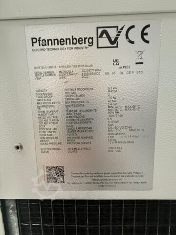 Arrefecedor de óleo Pfannenberg Kühler