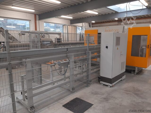 Bewerkingscentrum met doorvoersnelheid Federhenn SBZ-100