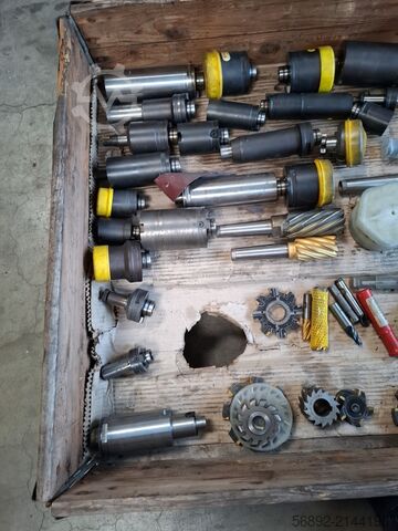 Conjunto de porta-ferramentas para fresas de disco Sandvik 