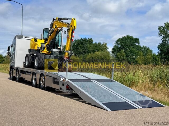 Autószállító furgon Volvo FH 500 8x2 Machine transporter | Nieuw