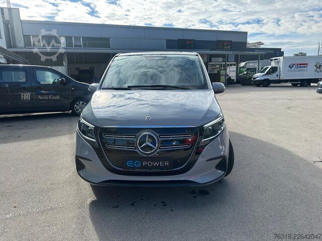 Miniautocarro Mercedes-Benz EQV 300 lang Leder elek. Türen Alpingrau 2xklima