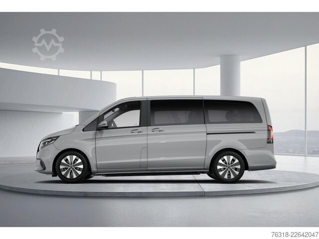 Miniautocarro Mercedes-Benz EQV 300 lang Leder elek. Türen Alpingrau 2xklima